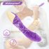 Mrow Real Lover - Akku, wasserdichter realistischer Vibrator (Lila)