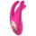 Mrow - Akku 3-Fach-Klitoris-Vibrator (pink)