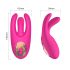 Mrow - Akku 3-Fach-Klitoris-Vibrator (pink)