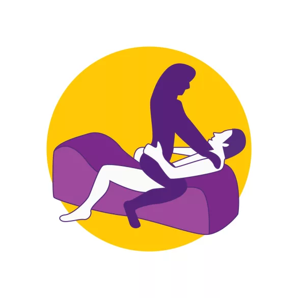 Desirel Magic Pillow - Aufblasbares Sex-Sofa - groß (blau)
