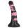 Bad Horse - Silikonpferd Dildo - 18cm (schwarz-pink)