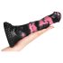 Bad Horse - Silikonpferd Dildo - 18cm (schwarz-pink)