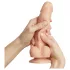 Strap-on-me S - zweischichtiger Dildo mit Saugnapf (hautfarben)
