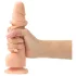 Strap-on-me S - zweischichtiger Dildo mit Saugnapf (hautfarben)
