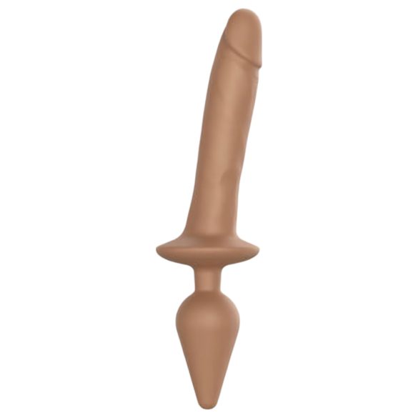 Strap-on-me Swith Realistic L - 2in1 Silikon Dildo (Natur)