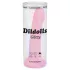 Dildolls Glitzy - Silikondildo mit Saugnapf (Pink)