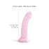 Dildolls Starlight - Sternenhimmel Saugnapf-Dildo (pink)
