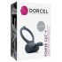 Dorcel Power Clit Plus - Wiederaufladbarer Vibrations-Penisring (schwarz)