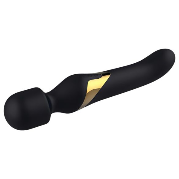 Dorcel Dual Orgasms Gold - 2in1 Massagevibrator (schwarz)