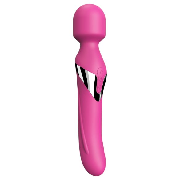 Dorcel Dual Orgasmen - Wiederaufladbarer 2in1 Massager-Vibrator (Pink)
