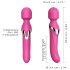 Dorcel Dual Orgasmen - Wiederaufladbarer 2in1 Massager-Vibrator (Pink)