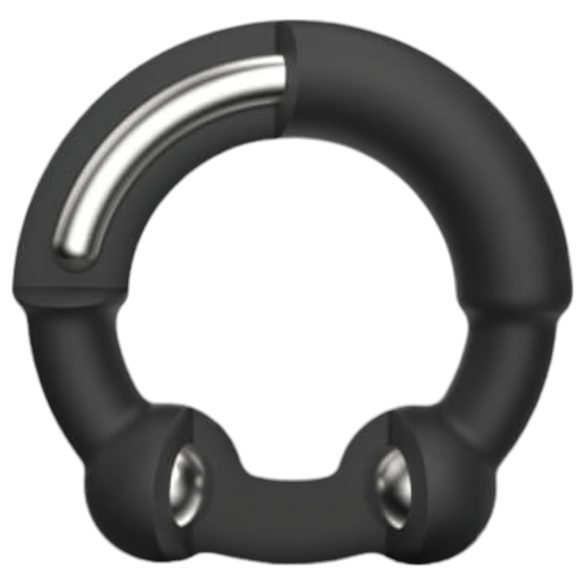 Dorcel Stronger Ring - Metallverstärktes Penisring (schwarz)