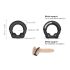 Dorcel Stronger Ring - Power Penisring mit Metallkern (schwarz)