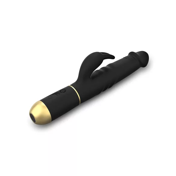 Dorcel Furious Rabbit 2.0 - Stoßender Klitorisstimulator (schwarz)