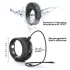 Dorcel - Vibrations-Penisring verstellbar (schwarz)