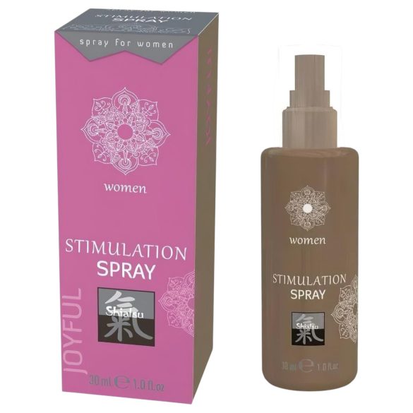 HOT Shiatsu Joyful - stimulierendes Spray für Frauen (30ml)