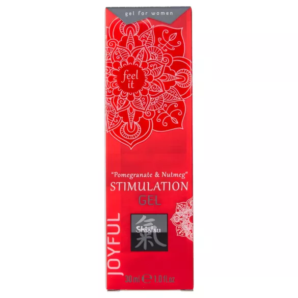 HOT Shiatsu - Stimulierende Creme für Frauen - Granatapfel (30ml)