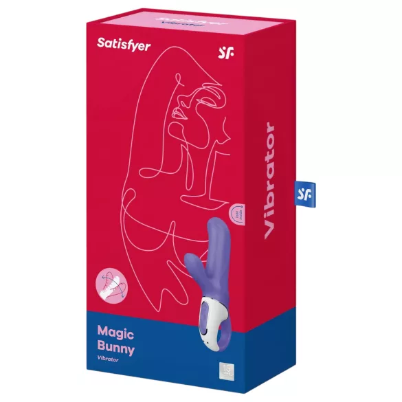 Satisfyer Magic Bunny - Wasserdichter Klitorisvibrator (Blau)