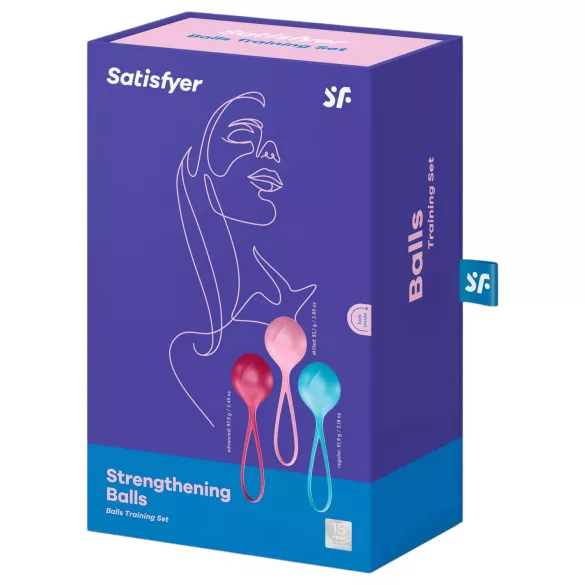 Satisfyer Kräftigungsbälle - Geishakugelset (3-tlg)