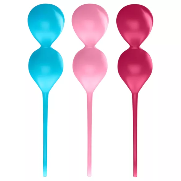Satisfyer V Balls - Geisha-Kugel Duo-Set (3-teilig)