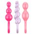 Satisfyer Booty Call - Bunte Analplug-Sets (3-teilig)