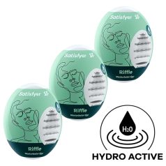Satisfyer Egg Riffle - Ei-Masturbator-Set (3 Stück)