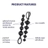 Satisfyer Love Beads - Perlen Analdildo Set (schwarz)