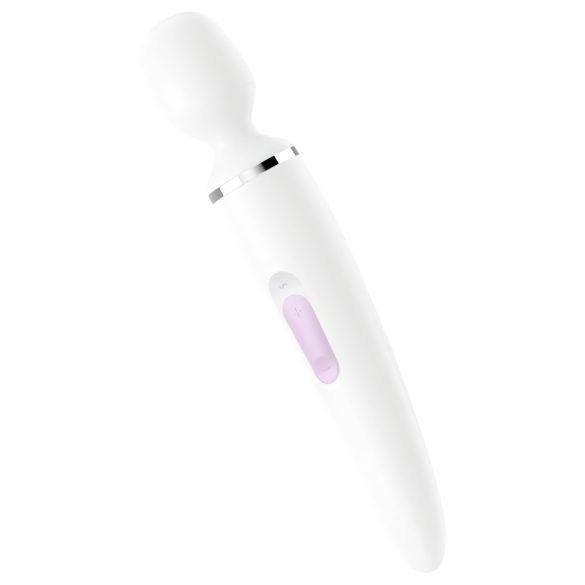 Satisfyer Wand-er Woman - Wasserdichter Massagevibrator (Weiß)