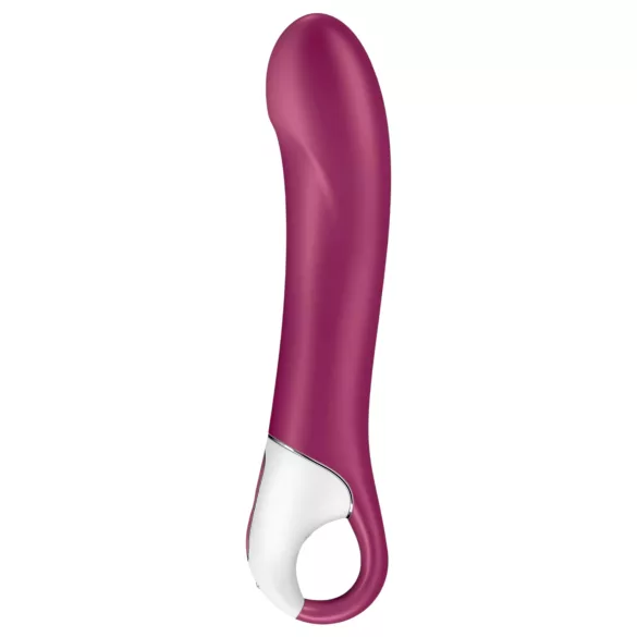 Satisfyer Big Heat - wiederaufladbarer, wärmender G-Punkt Vibrator (rot)