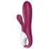 Satisfyer Hot Bunny - App-gesteuerter, wärmender Vibrator mit Klitorisarm (rot)