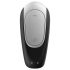 Satisfyer Double Fun - intelligenter, wasserdichter Partner-Vibrator (schwarz)