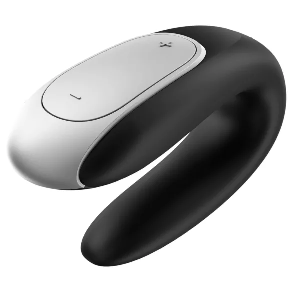 Satisfyer Double Fun - App-gesteuerter Paarvibrator (schwarz)