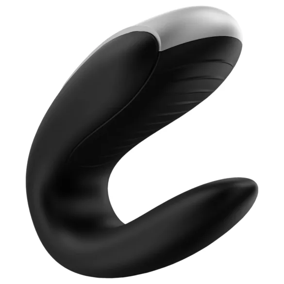 Satisfyer Double Fun - App-gesteuerter Paarvibrator (schwarz)