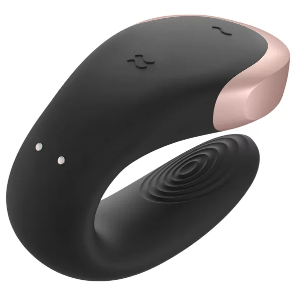 Satisfyer Double Love - Paarvibrator mit App- und Fernbedienung (schwarz)