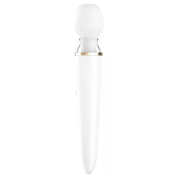Satisfyer Double Wand-er - Intelligenter Massage-Vibrator (Weiß)