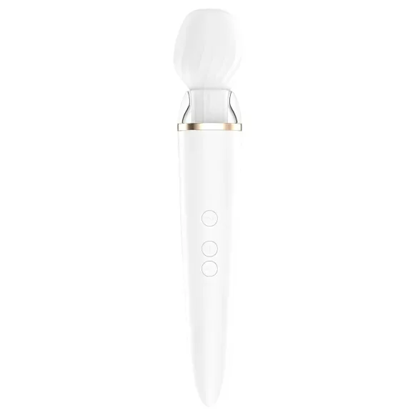Satisfyer Double Wand-er - Intelligenter Massage-Vibrator (Weiß)