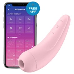   Satisfyer Curvy 2+ - smarter Luftstoß-Klitorisstimulator (pink)