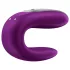 Satisfyer Double Fun - App-gesteuerter Partner-Vibrator (lila)