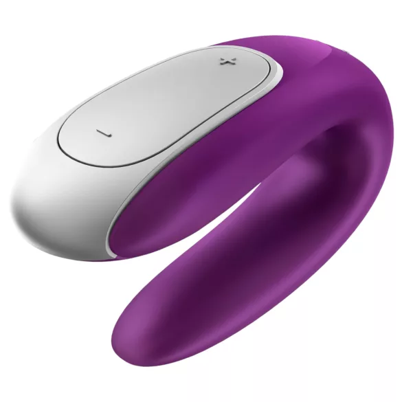 Satisfyer Double Fun - App-gesteuerter Partner-Vibrator (lila)