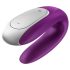 Satisfyer Double Fun - Intelligenter Paarvibrator (Lila)