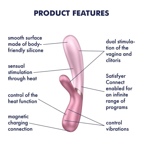 Satisfyer Hot Lover - smarter Vibrator (pink)