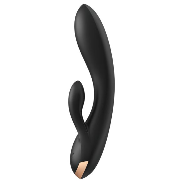 Satisfyer Double Flex - smarter Klitorisvibrator (schwarz)