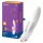 Satisfyer Double Flex - App-gesteuerter Vibrator mit Klitoralarm (weiß)
