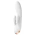 Satisfyer Double Flex - App-gesteuerter Vibrator mit Klitorisstimulator (weiß)