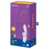Satisfyer Double Flex - App-gesteuerter Vibrator mit Klitoralarm (weiß)