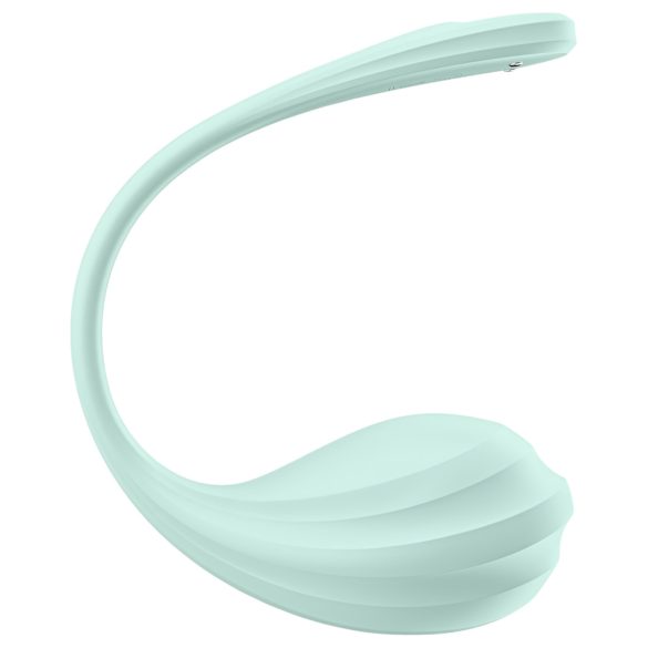Satisfyer Smooth Petal - Intelligentes Vibro-Ei (grün)