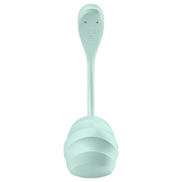 Satisfyer Smooth Petal - Intelligentes Vibro-Ei (grün)