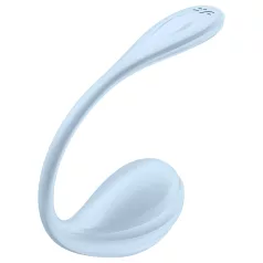   Satisfyer Smooth Petal - App-gesteuertes Vibrations-Ei (blau)