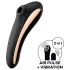 Satisfyer Dual Kiss - Akku-Vibrator für Vagina & Klitoris (schwarz)