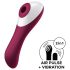 Satisfyer Dual Crush - Akku Vibrator für G-Punkt & Klitoris (Rot)